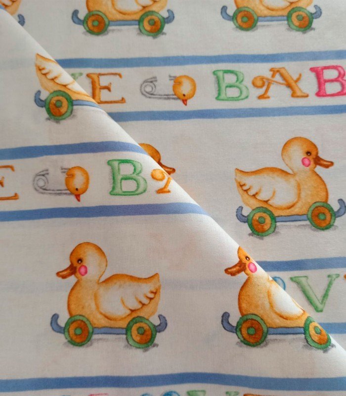 TELA MODA FABRICS INFANTIL PATOS
