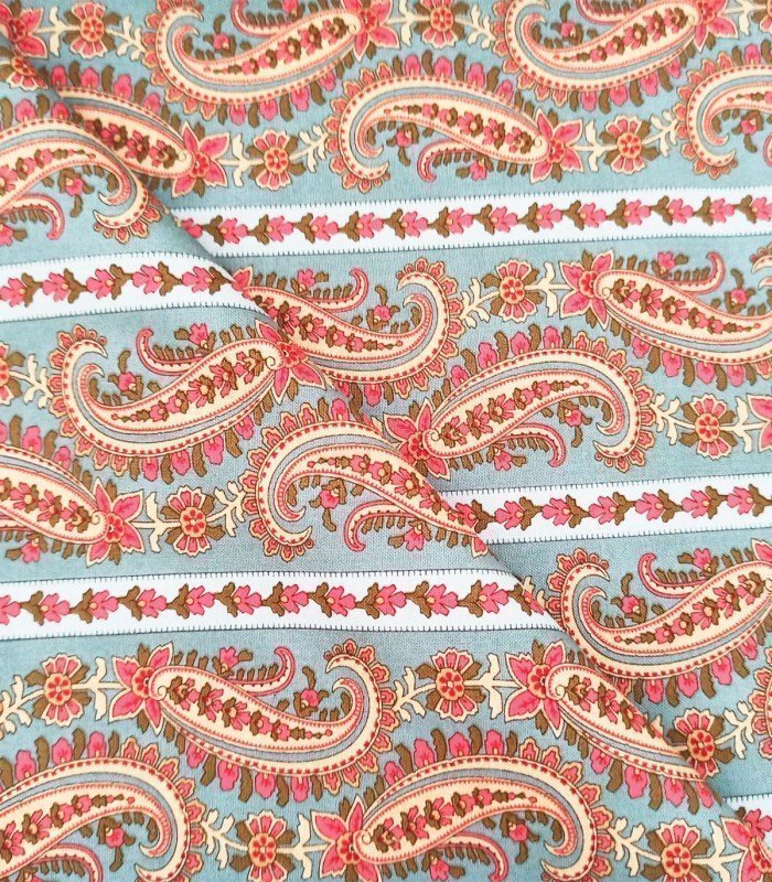 TELA MODA FABRICS ROSEWOOD AMEBAS