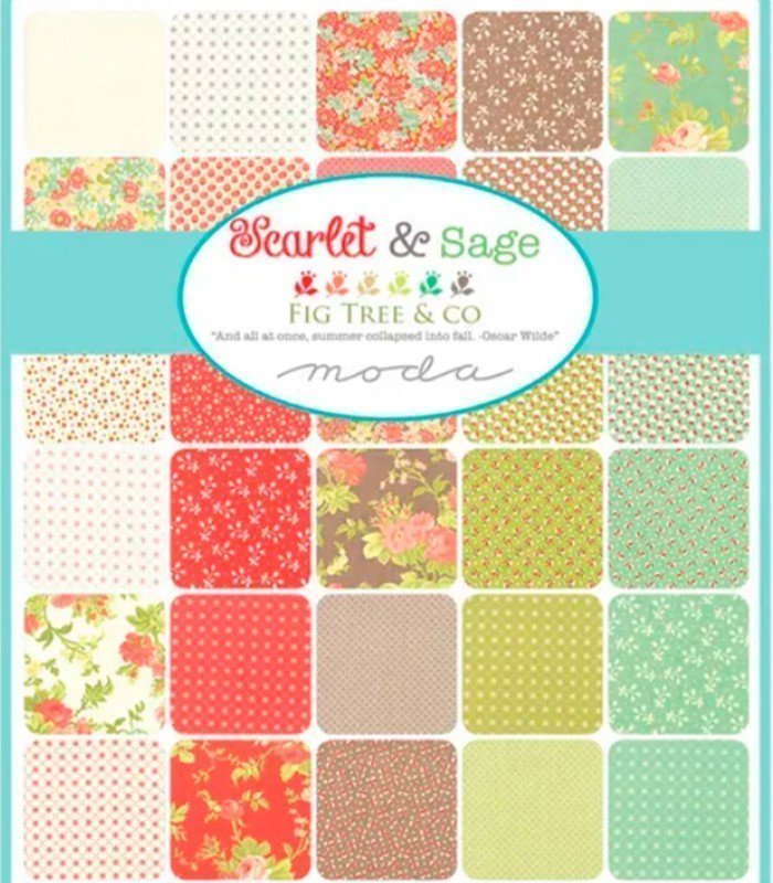 HONEY BUNS DE MODA FABRICS - FIG TREE