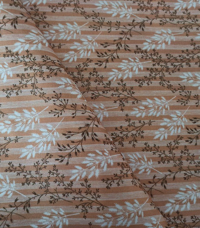 TELA RUBY RAMAS BEIGES